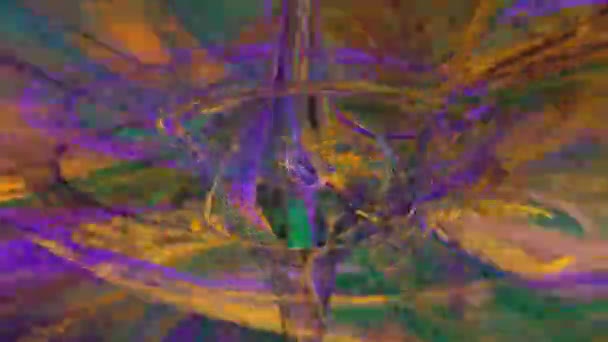 Abstrait mouvement arrière-plan sans couture animation en boucle, est transparent avec canal alpha. ProRes 4444 avec transparence afin que vous puissiez mettre cette vidéo au-dessus de tout .