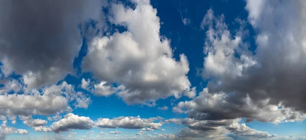 Fantastic Gelap Awan Petir Langit Panorama — Stok Foto