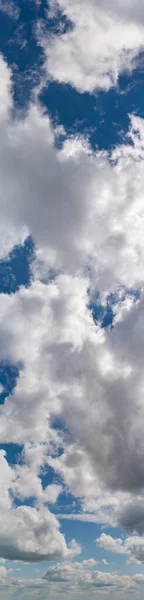 Fantásticas Nuvens Suaves Contra Céu Azul Composição Natural — Fotografia de Stock