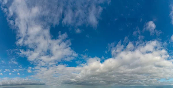Fantastic Soft Clouds Blue Sky Natural Composition — Stock Photo, Image