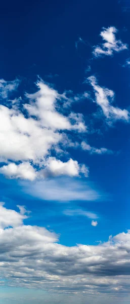 Fantásticas Nuvens Suaves Contra Céu Azul Composição Natural — Fotografia de Stock