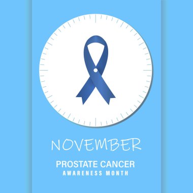 Kasım - prostat kanseri duyarlılığı ayı. Saat hastalığın doğasını temsil eder. Yokmuş gibi davranma.