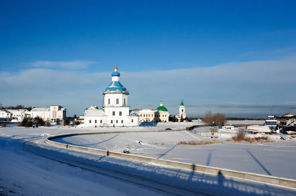 Iglesia Asunción Desarrollo Histórico Cheboksary República Chuvashia Rusia — Foto de Stock