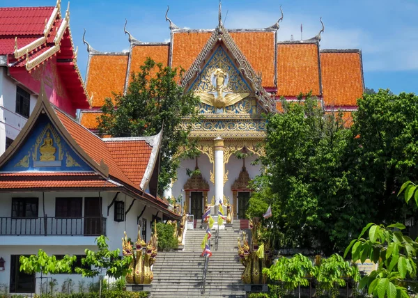 Buddhistický chrám Wat Wichit Songkram, Phuket (město). — Stock fotografie