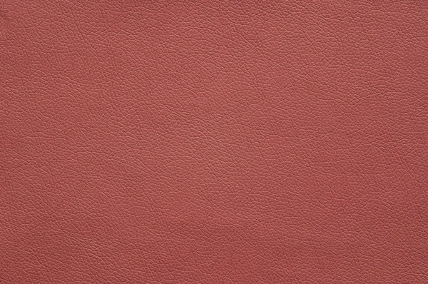 Pale red artificial leather with large texture. — Stock Photo, Image