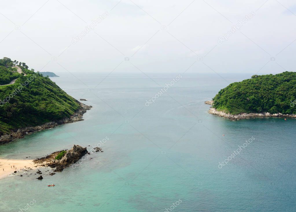 Picturesque Bay in Andaman sea, Phuket, Thailand