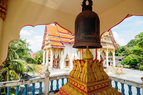 Bell Buddhist Temple Wat Wichit Songkram Phuket Thailand — Stock Photo, Image