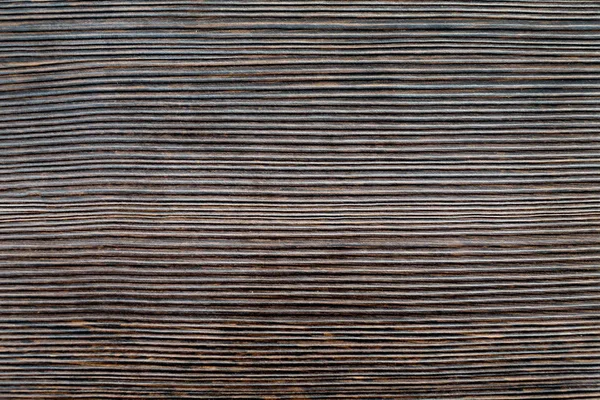 Painel de textura com superfície simulada de carvalho escuro escovado — Fotografia de Stock