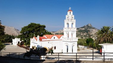 Tsambika, Yunanistan 'ın alt Manastırı Tapınağı.
