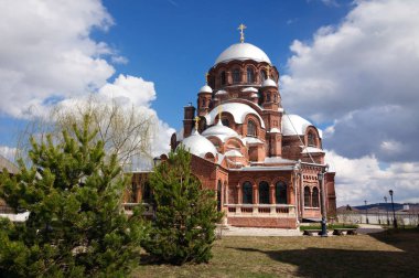 Tüm üzüntüler Joy bizim bayan Katedrali Sviyazhsk en büyük Kilisesi.