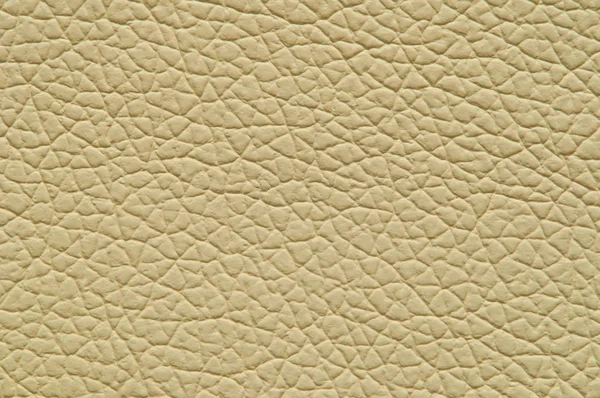 Piel artificial beige con gran textura . — Foto de Stock