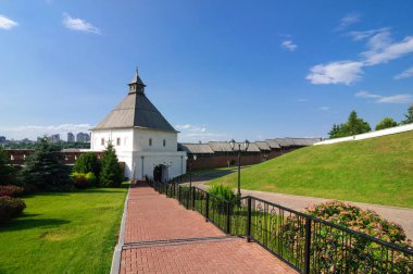 Kazan Kremlin Kazan şehrinin en eski bölümü, Tataristan Cumhuriyeti.