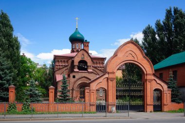 Kutsanmış Bakire Kazan simgesi Kilisesi, Rus Ortodoks eski mümin Kilisesi, Kazan.