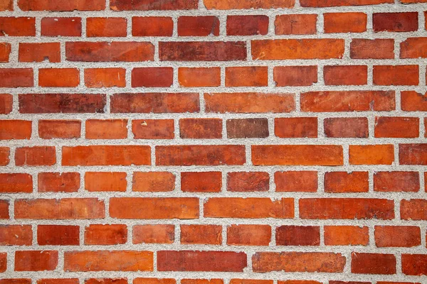 Full Frame Empty Brick Wall Background — Stock Photo, Image