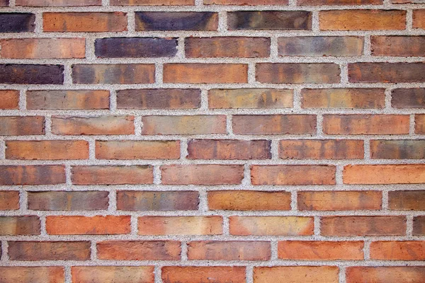 Full Frame Empty Brick Wall Background — Stock Photo, Image