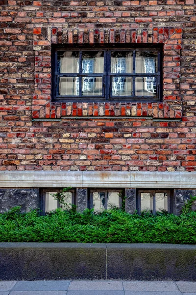 Городская сцена со зданием и улицей в Копли, денмарк — стоковое фото