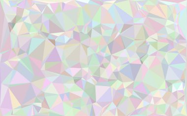 Çok renkli arka plan. Soyut poligonal vektör. Geometrik üçgen. 