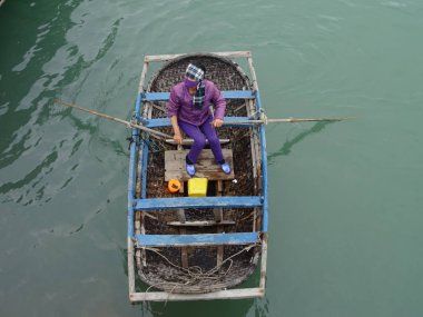 bazı yüzen evler için arama Cat Ba seyahat