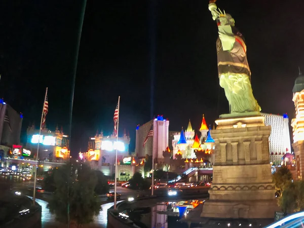 Strada di Las Vegas a Nigh, Stati Uniti d'America — Foto Stock