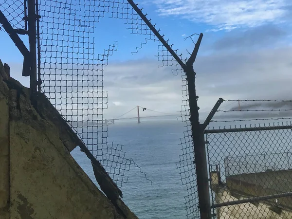 Inside the jail of alcatraz — Stock Photo, Image