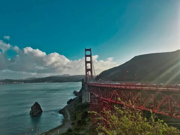 Golden Gate landskapsfotografering — Stockfoto