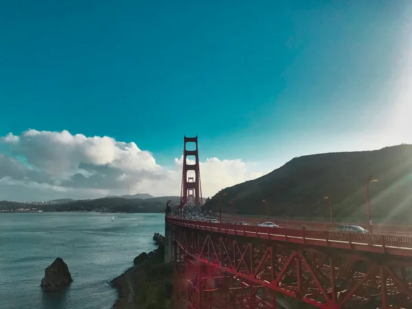 Golden Gate landskapsfotografering — Stockfoto