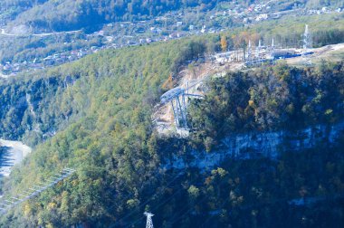 Sochi skypark inşaatı