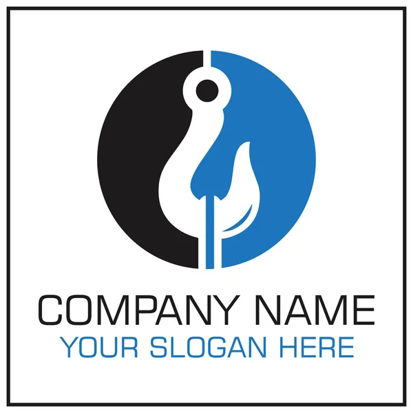 Tow Hook vektör Logo hizmet şirketi çekme için