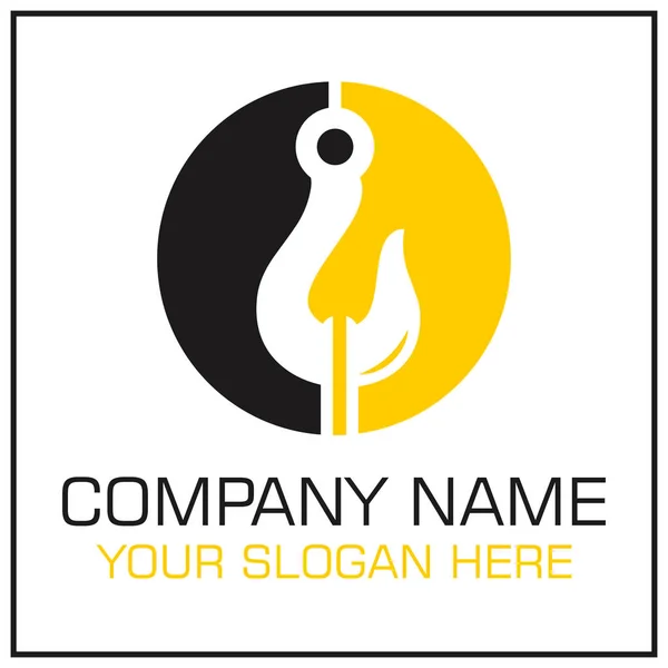 Tow Hook vektör Logo hizmet şirketi çekme için