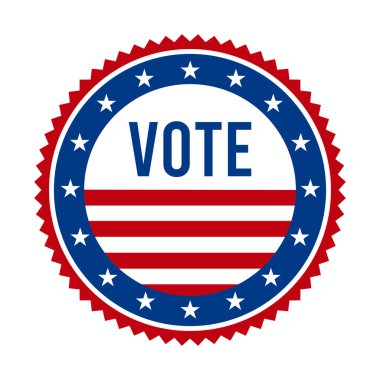 2020 Başkanlık Seçim Rozeti - Amerika Birleşik Devletleri. ABD Vatansever Yıldızlar ve Çizgiler. Amerikan Demokrat / Cumhuriyetçi Destek İğnesi, Amblem, Damga veya Düğme. 3 Kasım
