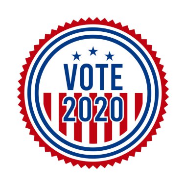 2020 Başkanlık Seçim Rozeti. ABD Vatansever Yıldızlar ve Çizgiler. Amerika Birleşik Devletleri Demokratik veya Cumhuriyetçi Başkan Partisi Pin, Stamp, Brooch veya Button 'ı Destekliyor.