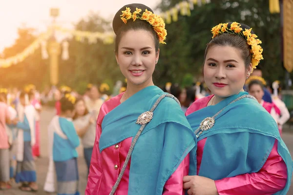 Chiang Mai Tailandia Mayo 2016 Danza Uñas Tailandesa Provincia Chiang — Foto de Stock
