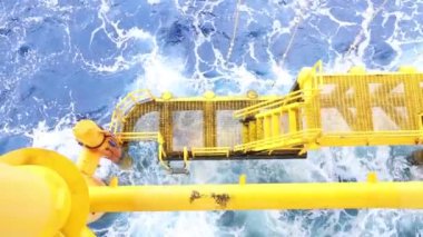 Offshore Platform 'da Yağ ve Gaz Üretim Slotları