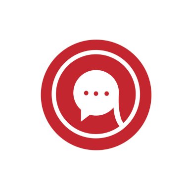 A harfi sohbet Logo tasarımı