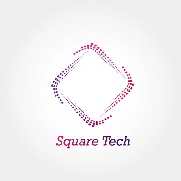 Square Tech Logo Design