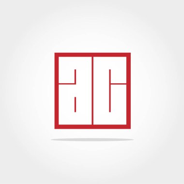 İlk harf Ac Logo şablonu vektör tasarımı