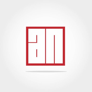 İlk harf Logo şablonu vektör tasarımı