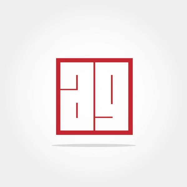 İlk mektup Ag Logo şablonu vektör tasarımı