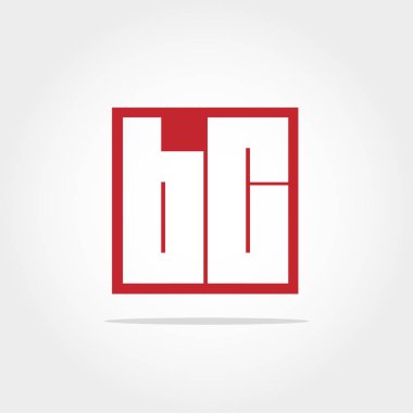 nitial mektup M.ö. Logo vektör tasarımı