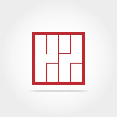 İlk harf Kx Logo vektör tasarımı