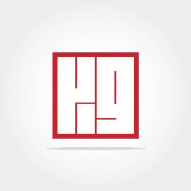 İlk harf Kg Logo vektör tasarımı