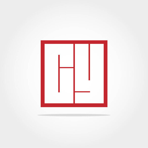 nitial Letter CY Logo Vector Design