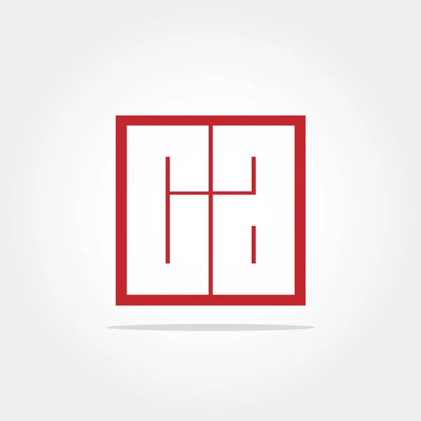 Nitial Letter Logo Vektor Design — Stockvektor