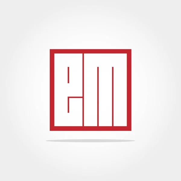 Nitial Letter Logo Vektordesign — Stockvektor