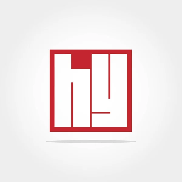 Lettre Initiale Conception Vecteur Logo — Image vectorielle