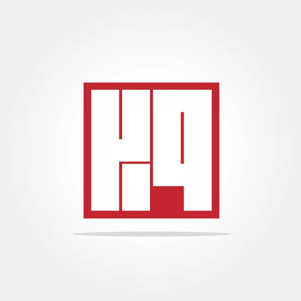 のベクトル ロゴデザインの頭文字 — ストックベクタ