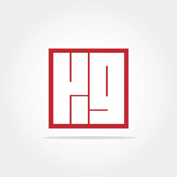 Initial Letter Logo Vector Design — Stock Vector
