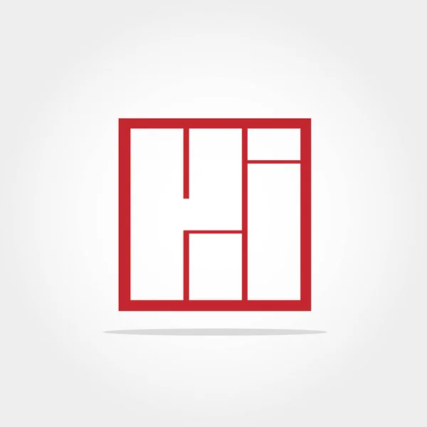 Carta Inicial Logo Vector Design —  Vetores de Stock