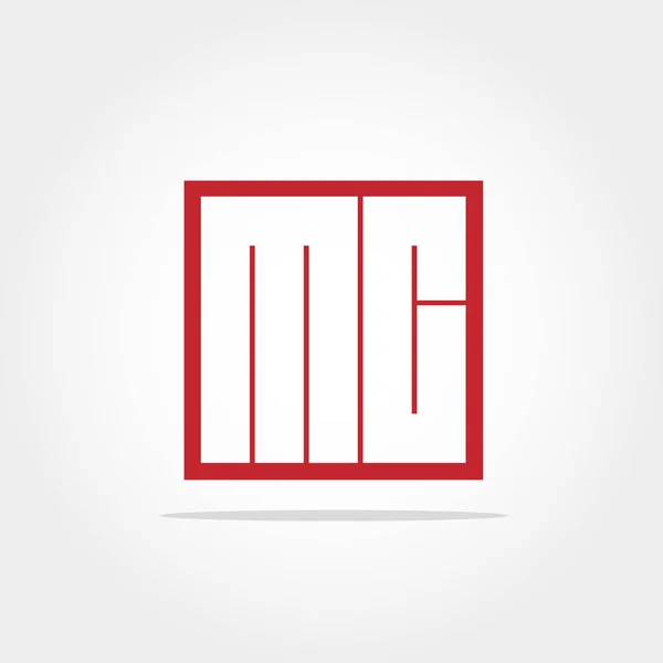Початкова Літера Logo Векторний Дизайн — стоковий вектор