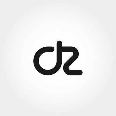İlk harf Dz Logo tasarımı